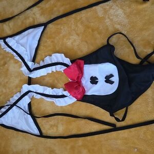 Shein tuxedo lingerie